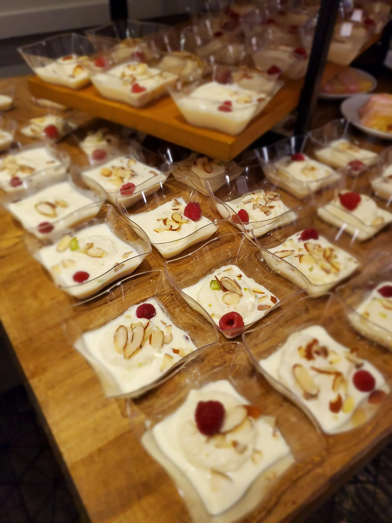 Catering dessert display